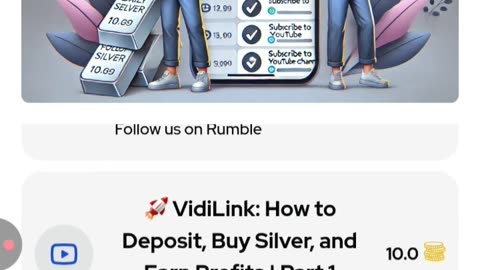 🚀 VidiLink: Tasks, Missions, and Earning Points | Part 4