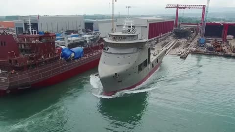 Ship Launch Compilation