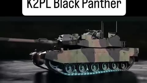 South Korean K2PL Black Panther fourth-generation main battle tank