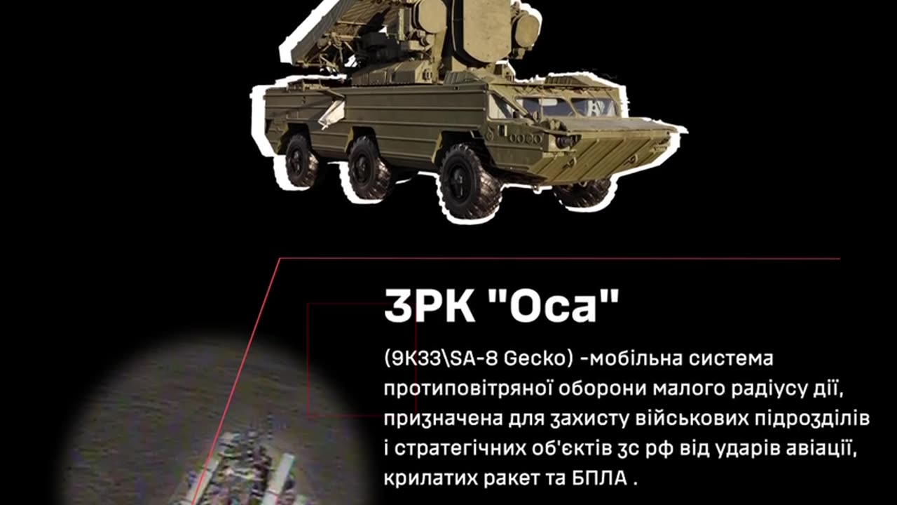 💥🎯 Destruction of Russian OSA air defense system.