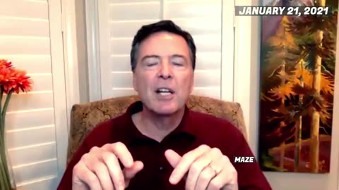THEREFORE, PUNISH HIM SEVERELY: James Comey, No, this is not AI.