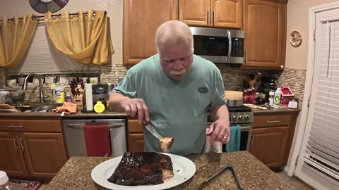 BBQ Smoked Pork Belly Cubes