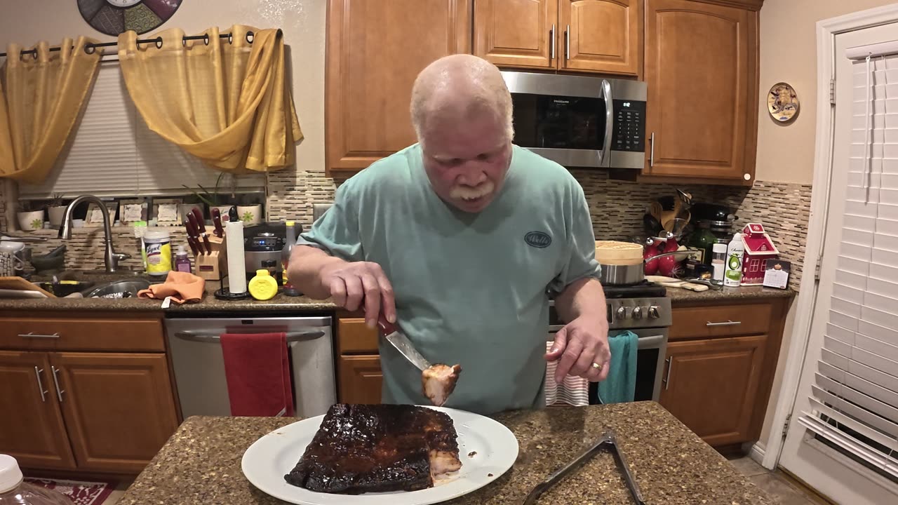 BBQ Smoked Pork Belly Cubes