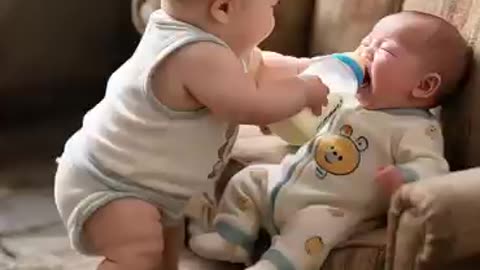 Funny baby