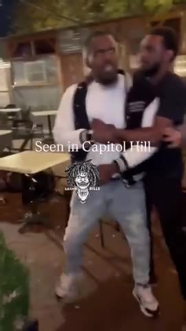 White people at a restaurant in Capitol Hill are beaten by blacks