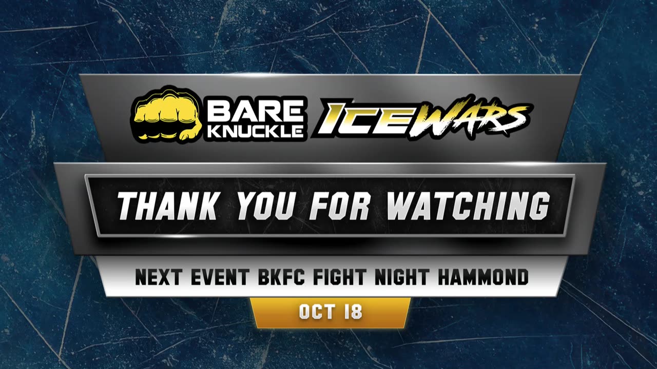 BKFC ICE WARS 3: Laporte vs Lafferière
