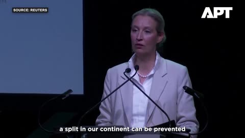 Germany's Weidel: “No Better Place Than Budapest” for Trump-Putin Peace Talks