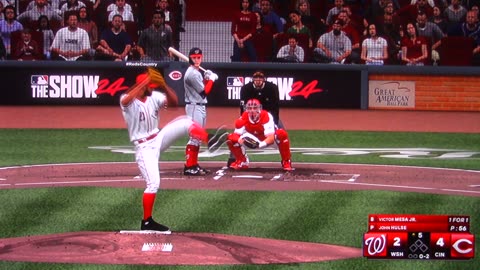 MLB The Show: Cincinnati Reds vs Washington Nationals (S7 G145)