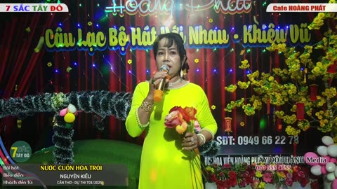 NƯỚC CUỐN HOA TRÔI- NGUYỄN KIỀU - 7 Sắc Tây Đô