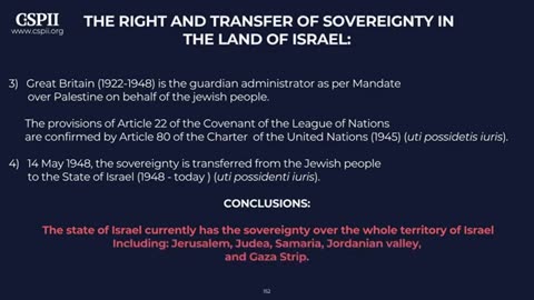Is Israel Legal? Do the Jewish People Have the Right to the Land of Israel?