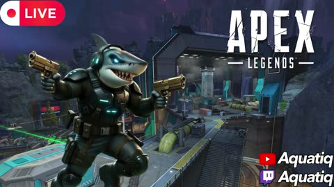 New Emotes!! // SHARK INVASION in Apex! FIN-ISHING Every Squad! (INSANE) 🦈⚔️