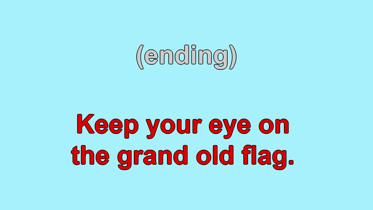 You're a Grand Old Flag (1906)