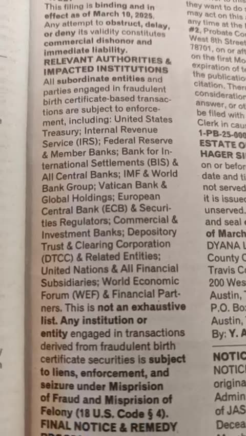 Public Notice is worldwide 💃🕺💃 Share!