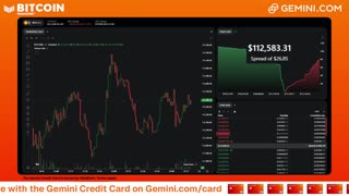 LIVE: BITCOIN BULL MARKET WATCH PARTY FEAT. GEMINI