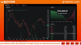 LIVE: BITCOIN BULL MARKET WATCH PARTY FEAT. GEMINI