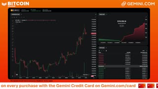 LIVE: BITCOIN BULL MARKET WATCH PARTY FEAT. GEMINI