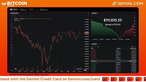 LIVE: BITCOIN BULL MARKET WATCH PARTY FEAT. GEMINI