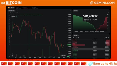 LIVE: BITCOIN BULL MARKET WATCH PARTY FEAT. GEMINI