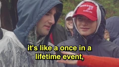 Students wait HOURS to see JD Vance and Erika Kirk