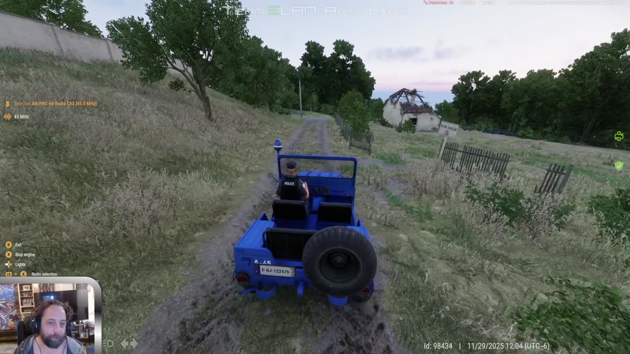 Professional Under Pressure Arresting Commander Kenny Hutch for Overdue Inspection