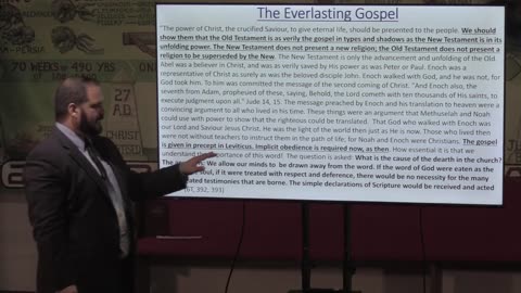 The 2300 Days pt 16: The Everlasting Gospel and Fearing God-Kody Morey