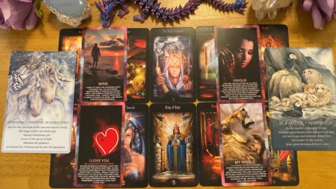 YOU MEAN THE WORLD TO ME 😘 YOU'RE THE ONLY PERSON I'VE EVER LOVED 😍 (COLLECTIVE LOVE TAROT READING)