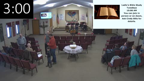 Sunday Service at Moose Creek Baptist Church, North Pole, AK, 2/2/2025