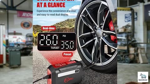 R8 Tire Inflator Portable Air Compressor