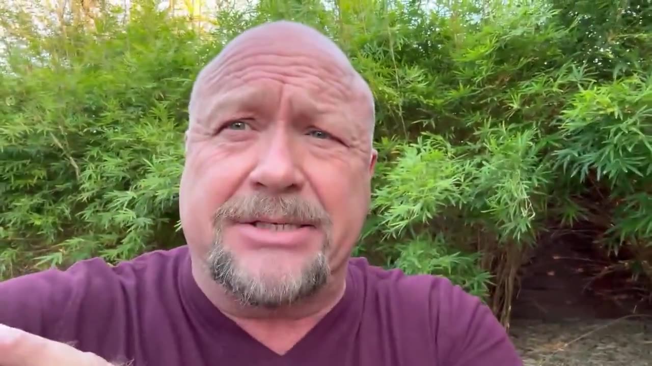 Alex Jones says talking about Israel is a mental health problem.