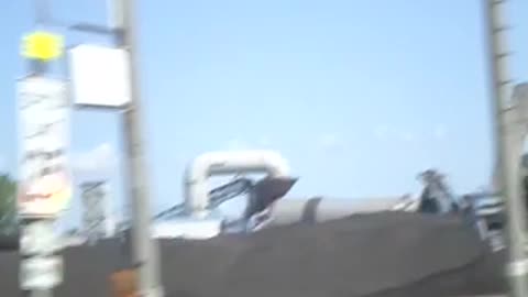 Filming neat buildings while driving around