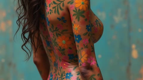 Body Paint Reveal The Future of Fashion is Painted On