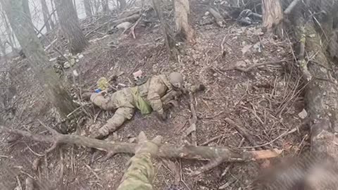 Bypassing the positions of Ukrainian troops in the Kursk