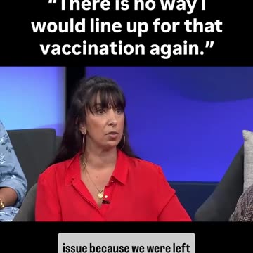 There is no way I would line up for that Vaccination