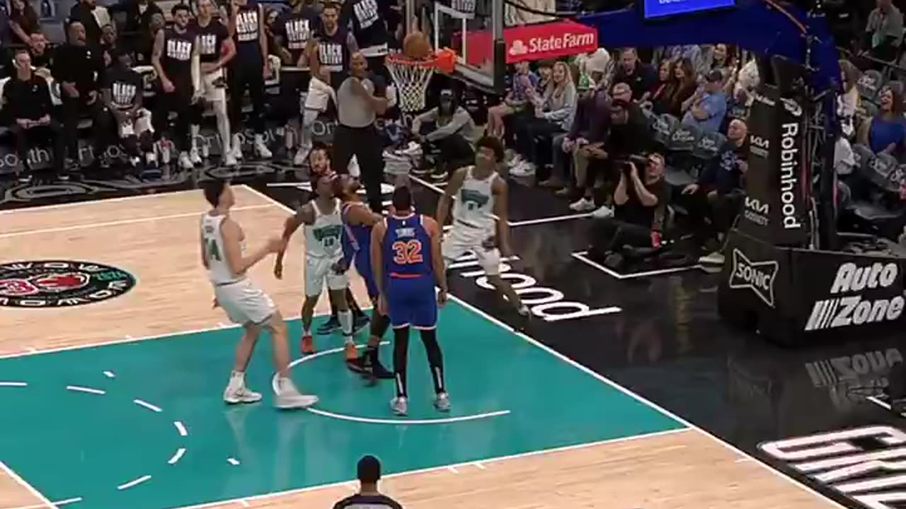 NBA - Ja FLOATS through the air for this and-1 layup 💪