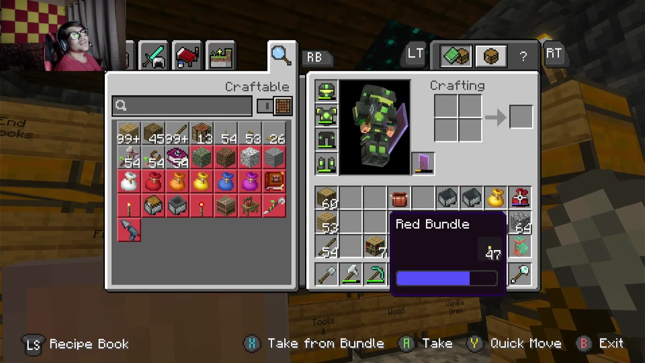 Modded Minecraft Realm 4th Stream with Facecam Twitch VOD