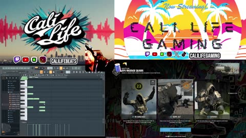 Call of Duty 🔫 | Cali Life Gaming 🌴 Cali Life Beats 🎹