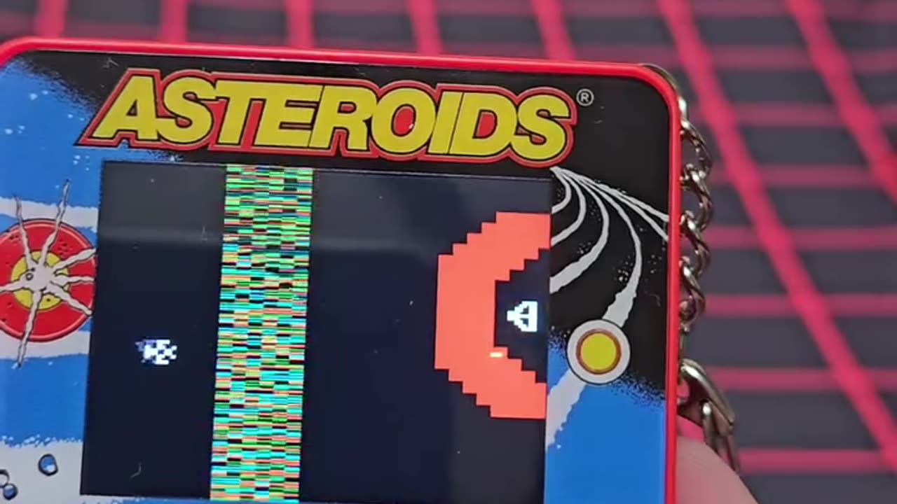 Astroids Keychain by Hyper Mega Tech.🎬❤️⏰👨‍👨‍👧‍👧