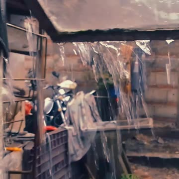 La lluvia en el patio - Tacuarembó 03/09/2025