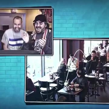 He's so good-hearted that he even offered his whole drink.💯