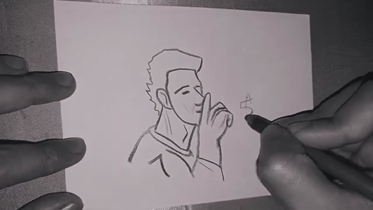 How To Draw Cristiano Ronaldo step by step