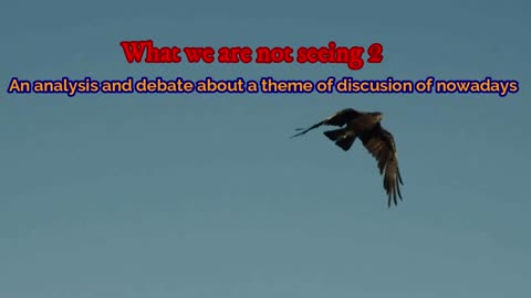What we are not seeing 2
