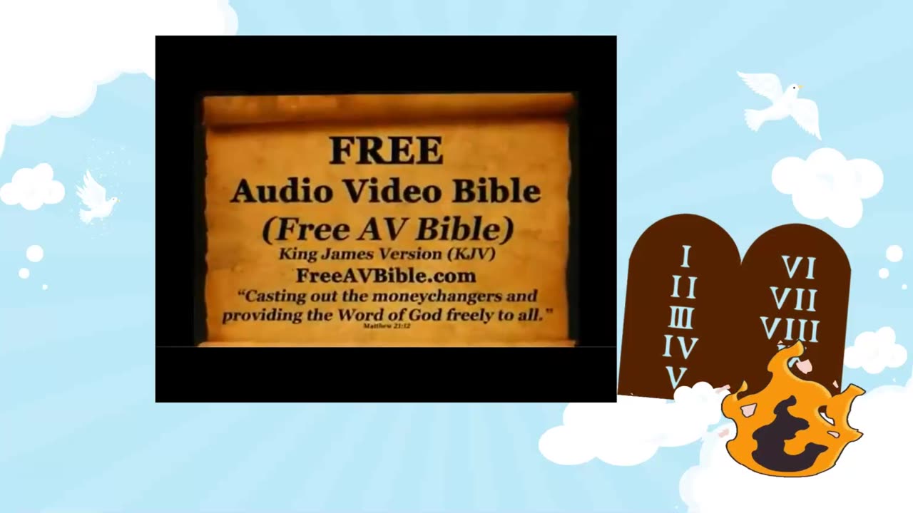 Audio-Video Bible KJV Numbers Chapter 5
