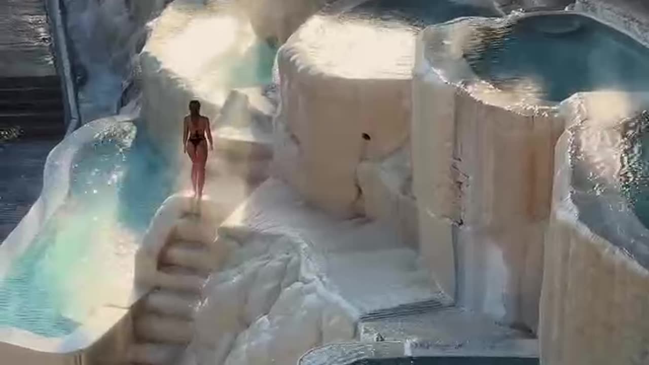 Grutas Tolantongo in Mexico.