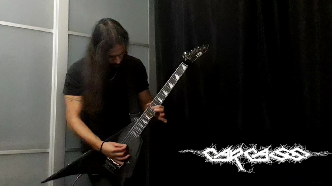 Carcass - "Unit for Human Consumption" Guitar Playthough