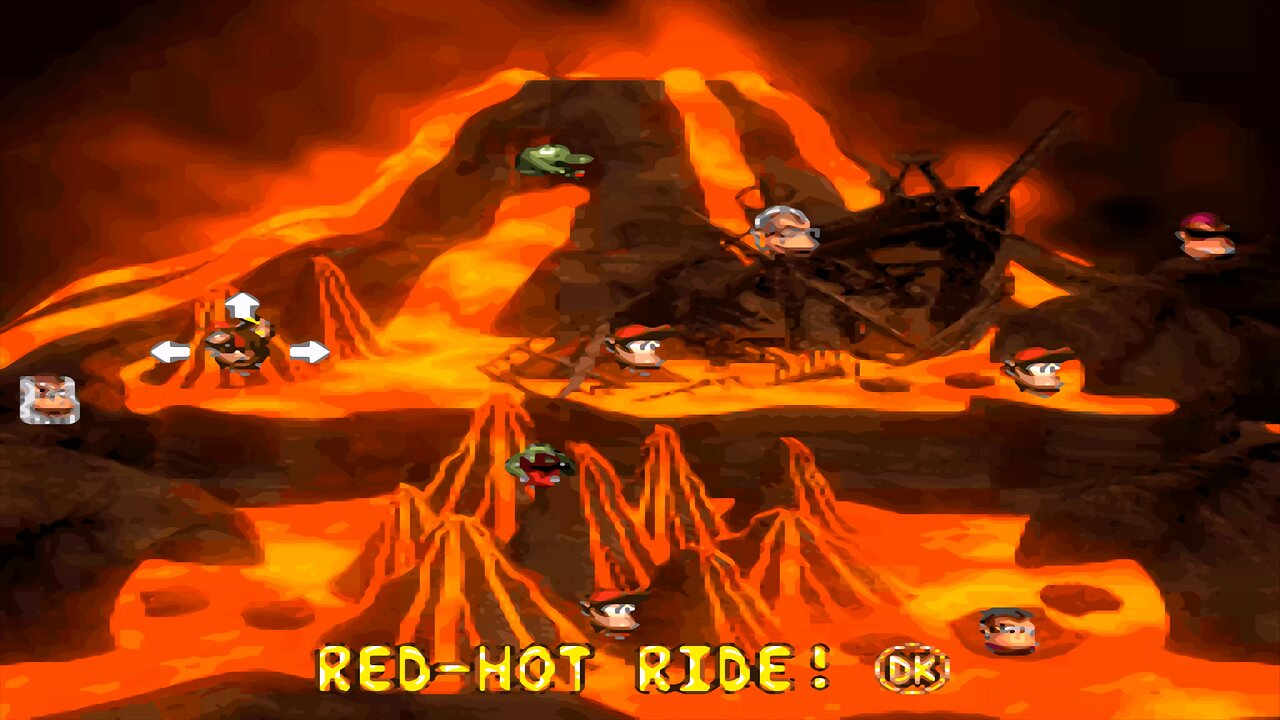 DONKEY KONG COUNTRY 2™ : DIDDY'S KONG QUEST™ / ACT 2. CROCODILE CAULDRON / A2#4. WARP BARREL FINISH