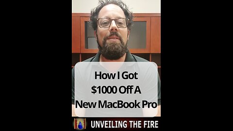 How I Got $1000 Off A New MacBook Pro