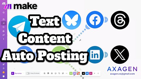 Automate Text Posts from PDFs to Social Media with AI
