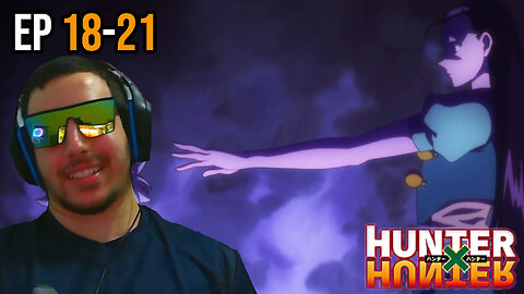 He's Killuas brother??? | Hunter x Hunter Episodes 18, 19, 20 & 21 (FIRST TIME REACTION)