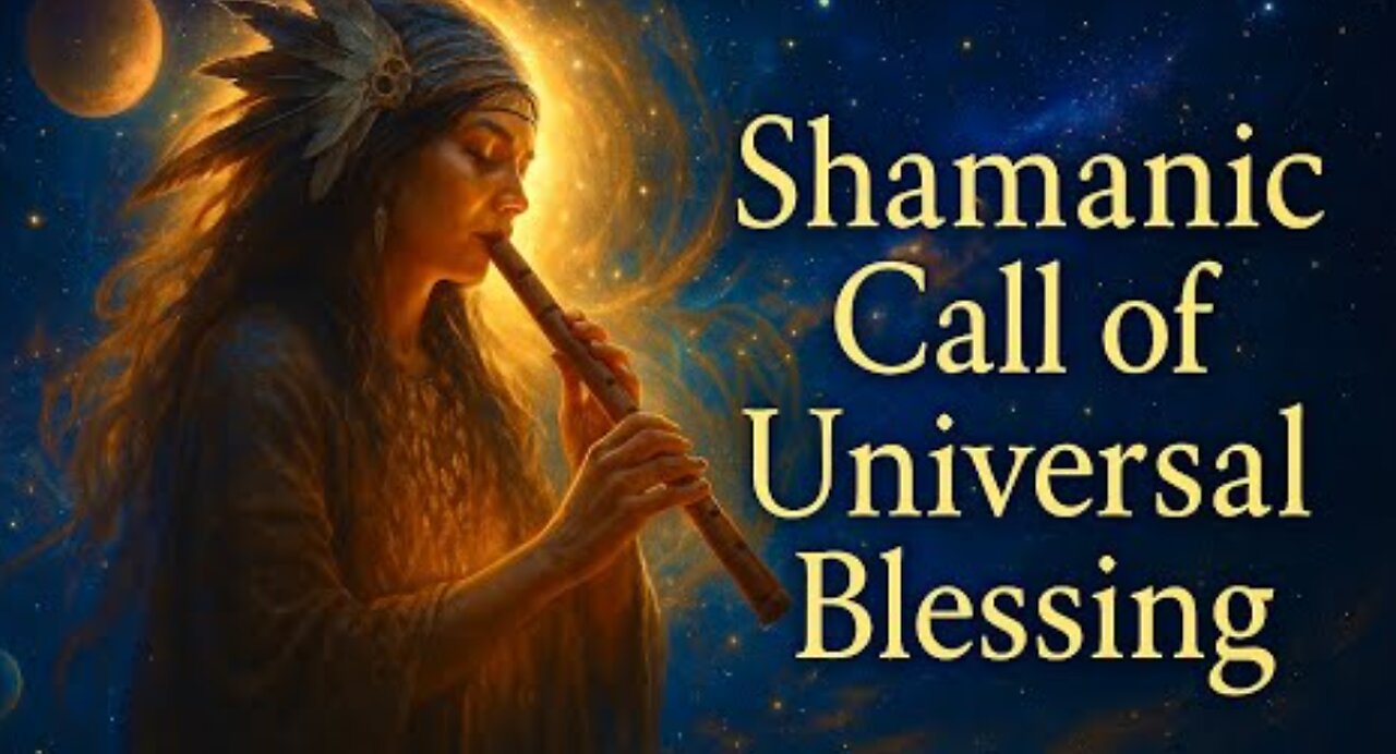 Shamanic & Cosmic Call of Universal Blessing | Theta + 396 Hz + 528 Hz + 852 Hz | Deep Affirmation