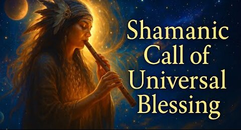 Shamanic & Cosmic Call of Universal Blessing | Theta + 396 Hz + 528 Hz + 852 Hz | Deep Affirmation